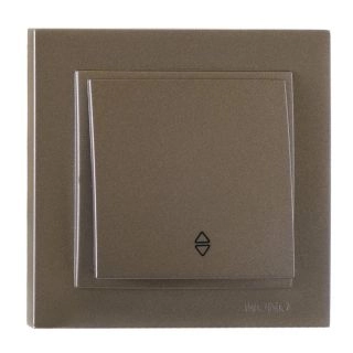 102-232325-109-Ключ девиаторен сх.6, Mono Electric Despina Metallic, Бронз