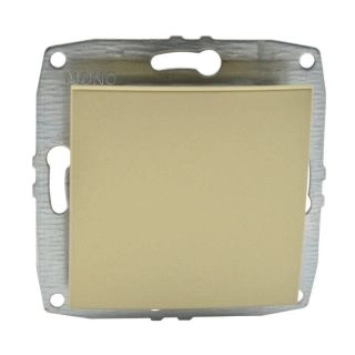 500-002225-100-Ключ единичен сх.1 (Механизъм с панел, без рамка) Титан