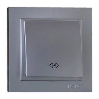 102-242425-112-Ключ кръстат сх.7, Mono Electric Despina Metallic, Антрацит