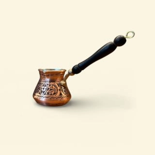 handmade-36-Гравирано джезве от мед за турско кафе, ръчна изработка