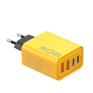 sys66768894-Зарядно Устройство 120W, Бързо Зареждане с 2x USB-A QC 3.0, 2x USB-C PD/PD3.0 Портове